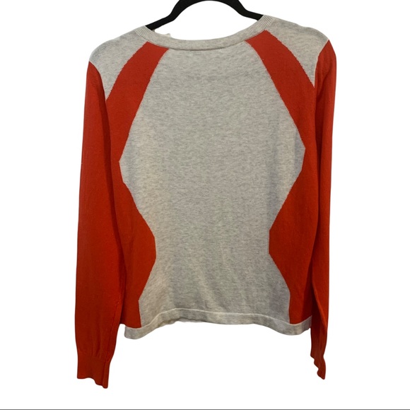 Cabi Two-Tone Hourglass Cotton Cardigan #192 - Picture 3 of 8